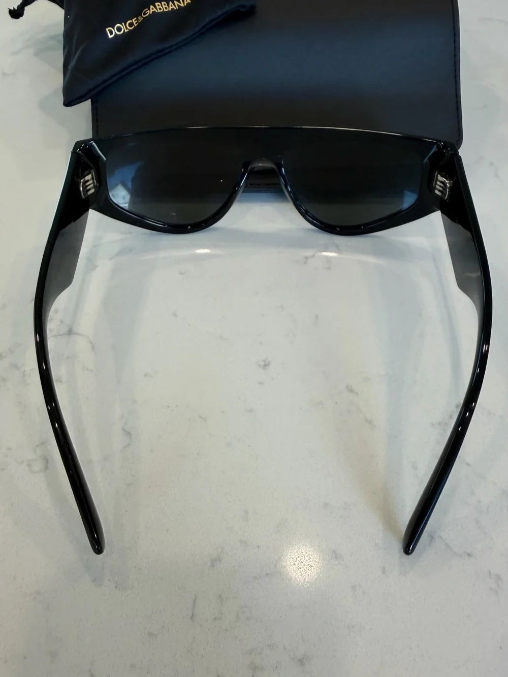 Dolce & Gabbana - DG4461 501/87 Black/Grey Acetate Sunglasses